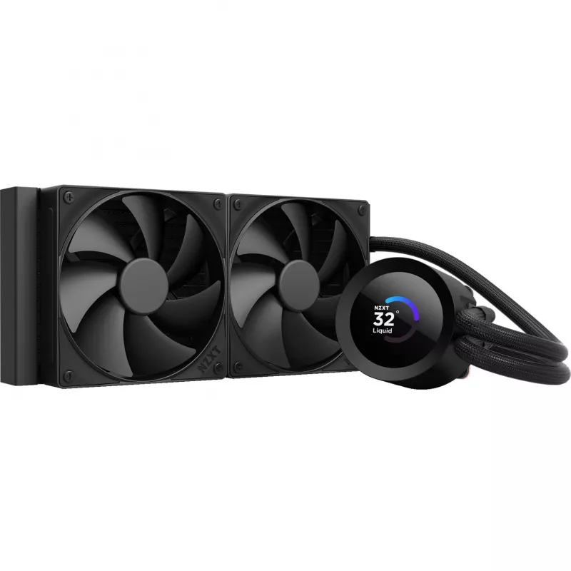 NZXT Kraken Plus 240 procesoriaus „viskas viename“ skysčio aušintuvas 12 cm juodas