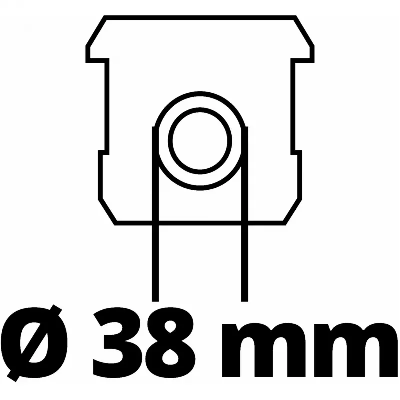 Dulkių maišas Einhell 2351260 Būgninis siurblys