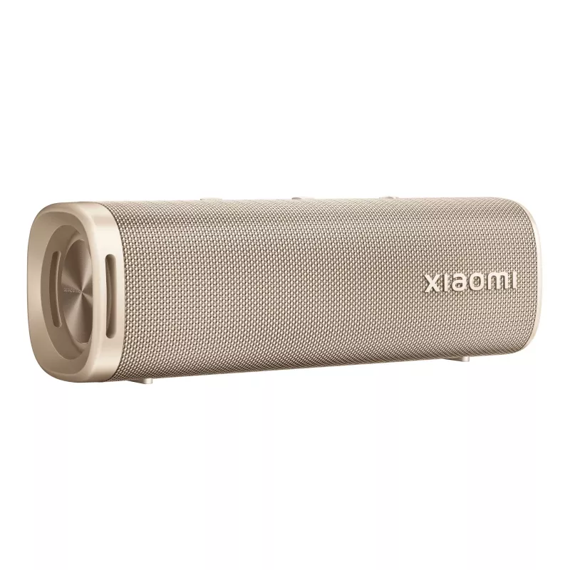 Nešiojamasis stereofoninis garsiakalbis Xiaomi Sound Outdoor 30 W, Bluetooth / laidinis, smėlio spalvos, 60–20000 Hz, 25 m diapazonas