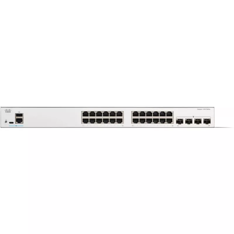 Valdomas jungiklis Cisco Catalyst 1200-24T-4G 24 prievadai GE 4x1GE SFP