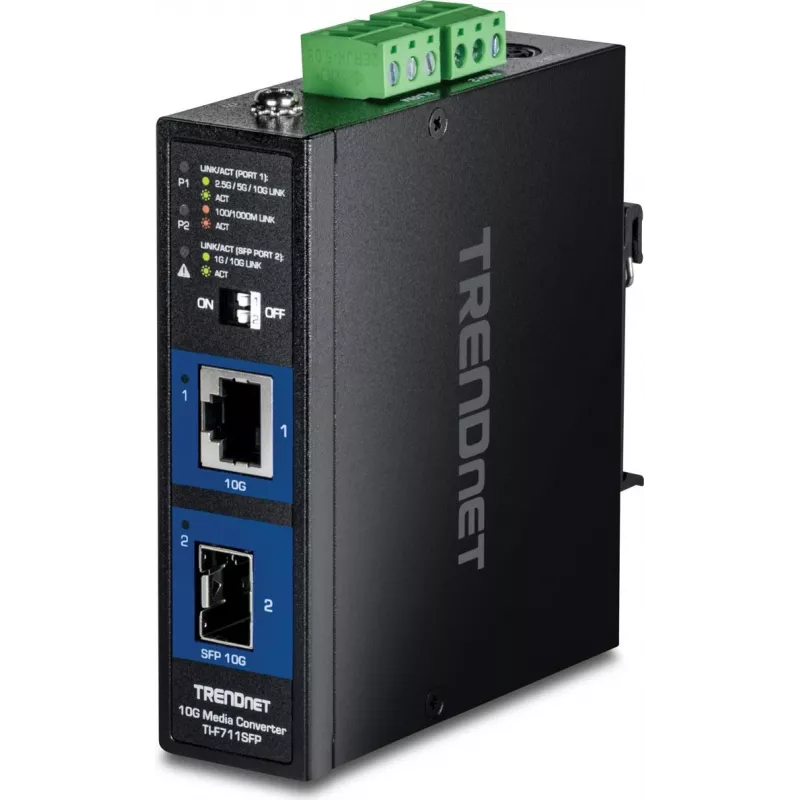 TRENDnet TI-F711SFP pramoninis medijos keitiklis 10G SFP+ (TI-F711SFP)