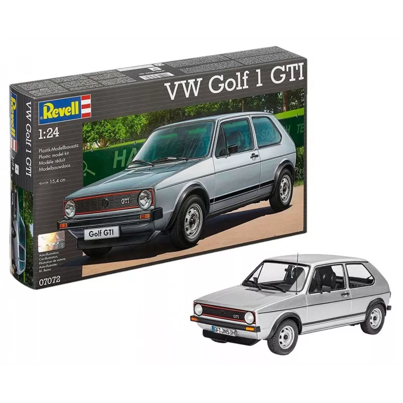 Miesto automobilio modelis Revell VW Golf 1 GTI