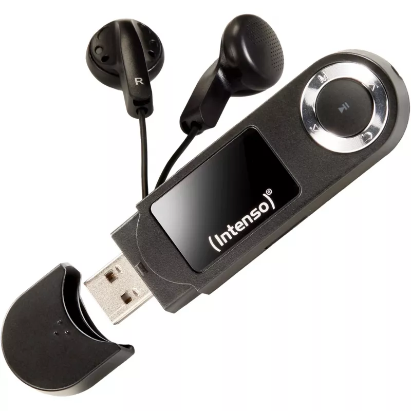 Intenso Music Walker - Digital Player - 16 GB - Juoda