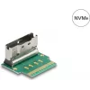 Adapter DELOCK Internal SFF-8654 to SFF-8654 (male), model 64179, plonas SAS 8i 90°