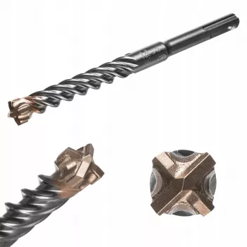SDS Plus Quattro 14x450/400 Smart365 grąžtas