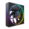 Korpuso ventiliatorius MODECOM VOLCANO LOOP 120 ARGB Reverse Fan Juoda 120 mm PWM 400–1400 RPM ARGB antraštė