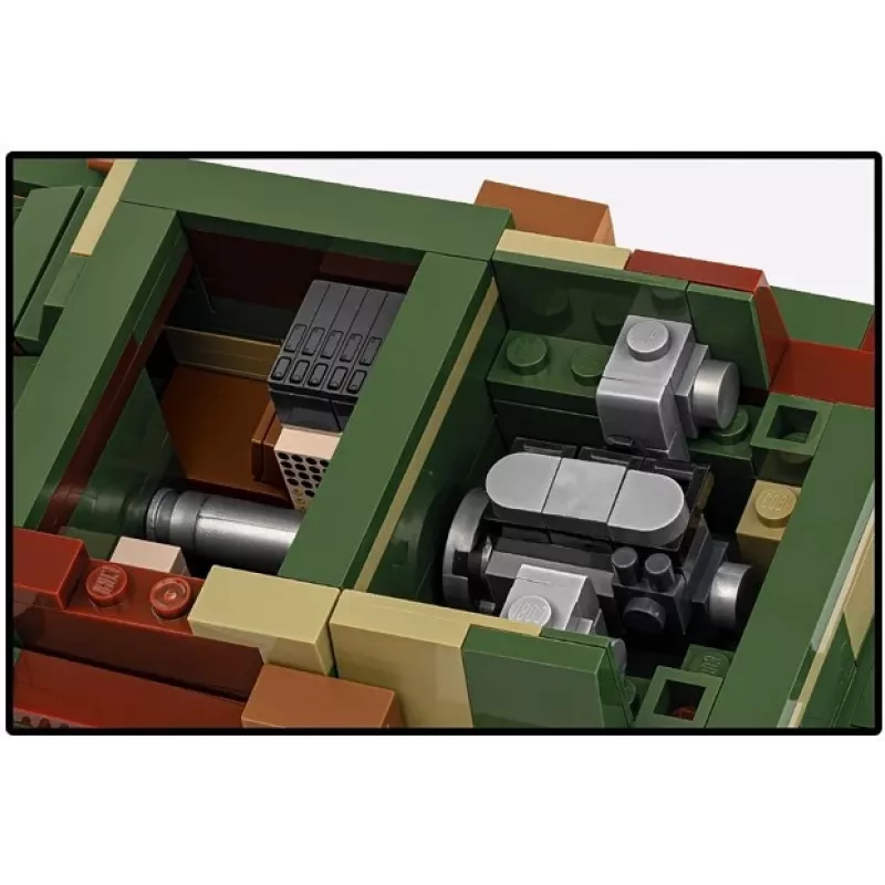 Cobi Building Blocks Light Tank 7TP modelis, 669 dalys, COBI-2661