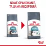 Sausas kačių maistas Royal Canin Hairball Care Suaugusioms katėms 2 kg — vištiena, 34% baltymų, 15% riebalų