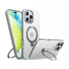 Skaidrus dėklas Torras, skirtas iPhone 16 Pro — UPRO OSTAND SPIN SERIES, plonas lengvas permatomas apsauginis dangtelis