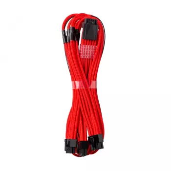 CableMod RT-Series PRO ModMesh 12VHPWR į 3x PCI-e kabelis ASUS/Seasonic - 60 cm, raudona
