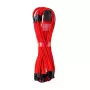 CableMod RT-Series PRO ModMesh 12VHPWR į 3x PCI-e kabelis ASUS/Seasonic - 60 cm, raudona