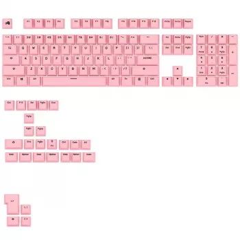 Mechaninės klaviatūros klavišų dangtelių rinkinys GLORIOUS GPBT Basics ANSI PBT Potion P — ANSI išdėstymas, PBT medžiaga
