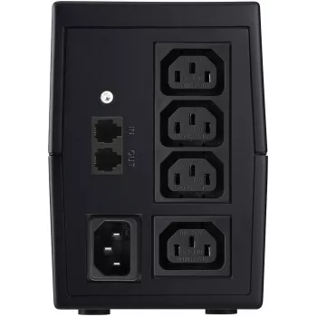 PowerWalker VI 850SE LCD/IEC nepertraukiamo maitinimo šaltinis (UPS) Line-Interactive 0,85 kVA 480 W 4 kintamosios srovės lizdai (-ų)