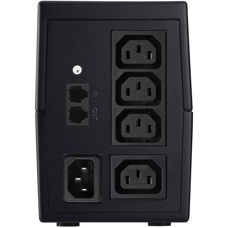 PowerWalker VI 850SE LCD/IEC nepertraukiamo maitinimo šaltinis (UPS) Linijinis-interaktyvus 0,85 kVA 480 W 4 AC lizdai