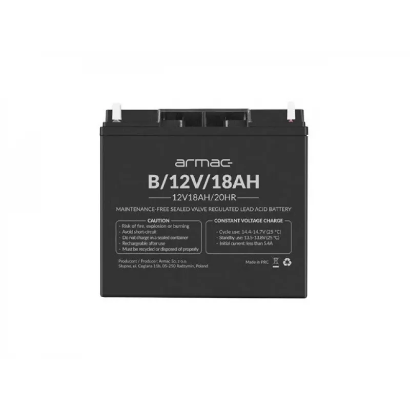 Universali gelio baterija, skirta UPS Armac B/12V/18Ah