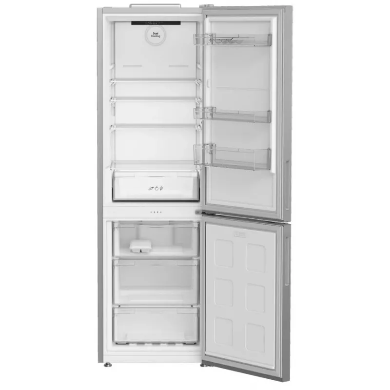 Šaldytuvas Indesit INK 25402 S4E | Kombinuotas pastatomas, No Frost, 249 L šaldytuvas / 106 L šaldiklis, A 203,5 cm, Energijos klasė E, 37 dB, Sidabrinis