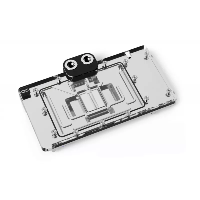 Alphacool Core GeForce RTX 4090 AMP GPU vandens blokas su galine plokšte