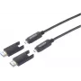 SpeaKa Professional šviesolaidinis HDMI jungiamasis kabelis HDMI-A kištukas HDMI-Micro-D (SP-13597808)