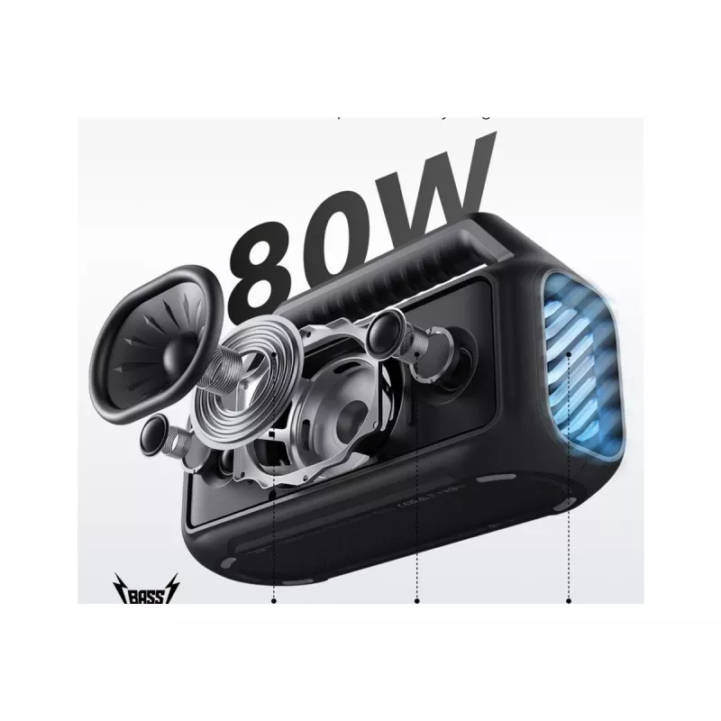 2.1 nešiojama garsiakalbių sistema Soundcore Boom 2 80 W