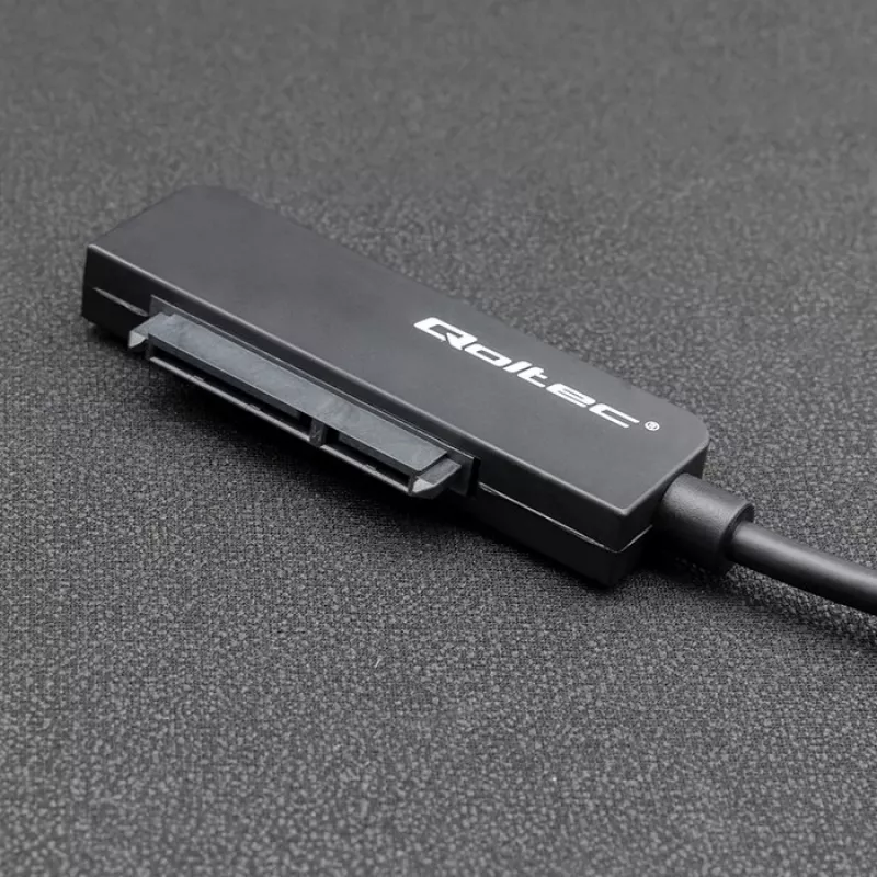 QOLTEC SATA adapteris 52269 2,5 colio diskui į USB-C, palaiko iki 2 TB