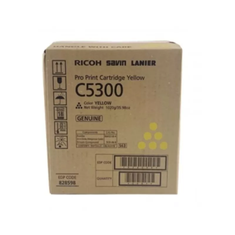 Ricoh C5300 (828602) Tonerio kasetė, Geltona