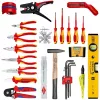 Knipex 00 21 50 E mechanikos įrankių rinkinys 22 įrankiai