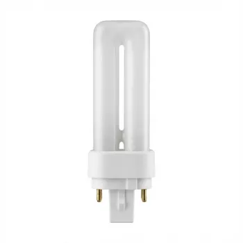 Fluorescencinio stiliaus LED lempa Osram DULUX T/E26HF V 10W 4000K 1100 lm GX24q-3 pagrindas