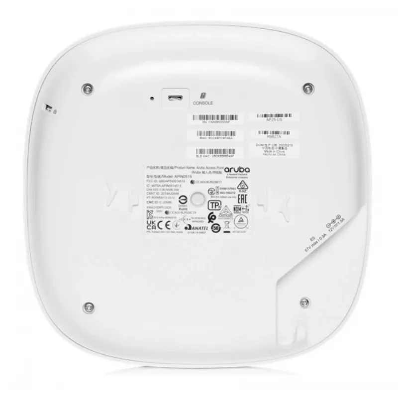 Maitinimo adapteris HP Aruba R9M79A, skirtas „Instant On AP22“, 89x51x61 mm