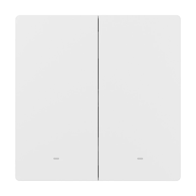 Sonoff ZBM5-2C-86W (2 kanalų) Zigbee išmanusis liečiamas sieninis jungiklis