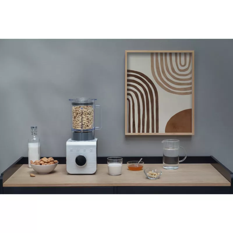 SMEG BLC01BLMEU profesionalus stacionarus maišytuvas, juodas matinis, 1,5 l (BLC01BLMEU)