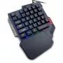 Klaviatūra Inter-Tech KB-3035 Gaming USB QWERTY juoda