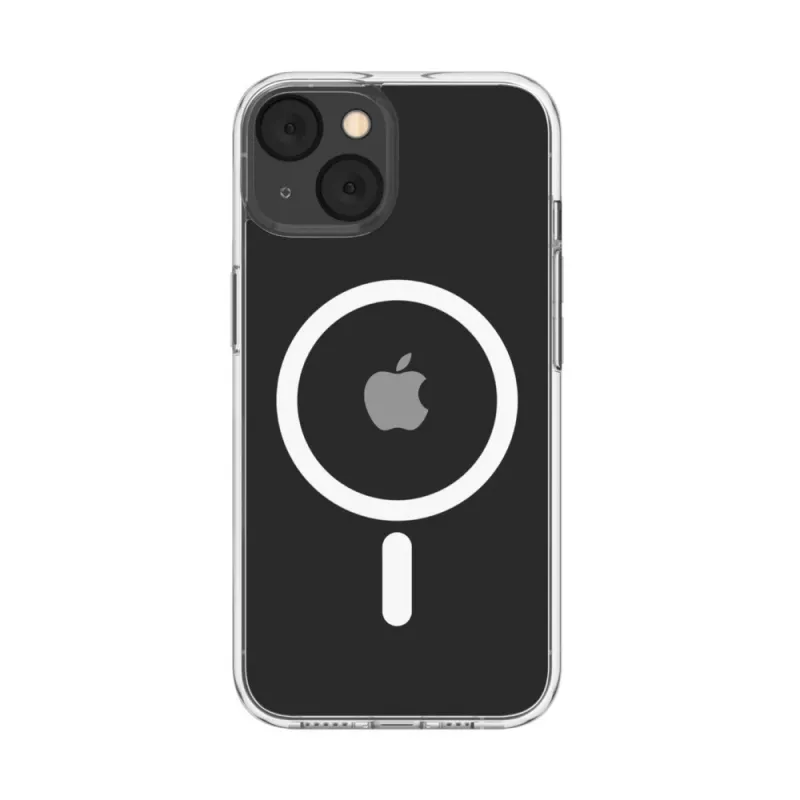 Dėklas SheerForce MagSafe Antimikrobinis skirtas iPhone 13, permatomas