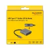 DeLOCK USB Type-C skirstytuvas DP Alt Mode į 2 x HDMI MST 3840x2160