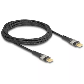 Delock 80764 USB laidas, juodas