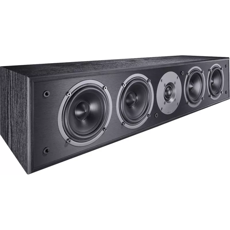 2,5 krypčių knygų lentynos garsiakalbis „Magnat MONITOR S 14 C“ — 100 W RMS, 8 Ω, 38–38000 Hz, MDF, juodas