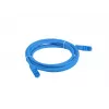 LANBERG PATCHCORD S/FTP CAT.6A 1.5M MĖLYNAS LSZH