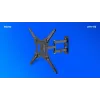 Savio UTV-03 TV laikiklis/stovas 139,7 cm (55) juodas
