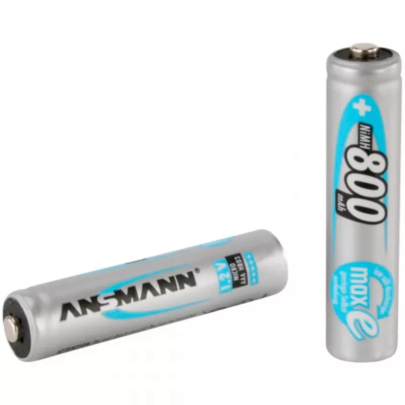 1x4 Ansmann maxE NiMH įkraunamos baterijos Micro AAA 800 mAh 5035042