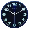 NeXtime klok 3053bl Dash Mėlyna, Ø 35 cm, sieninis, mėlynas