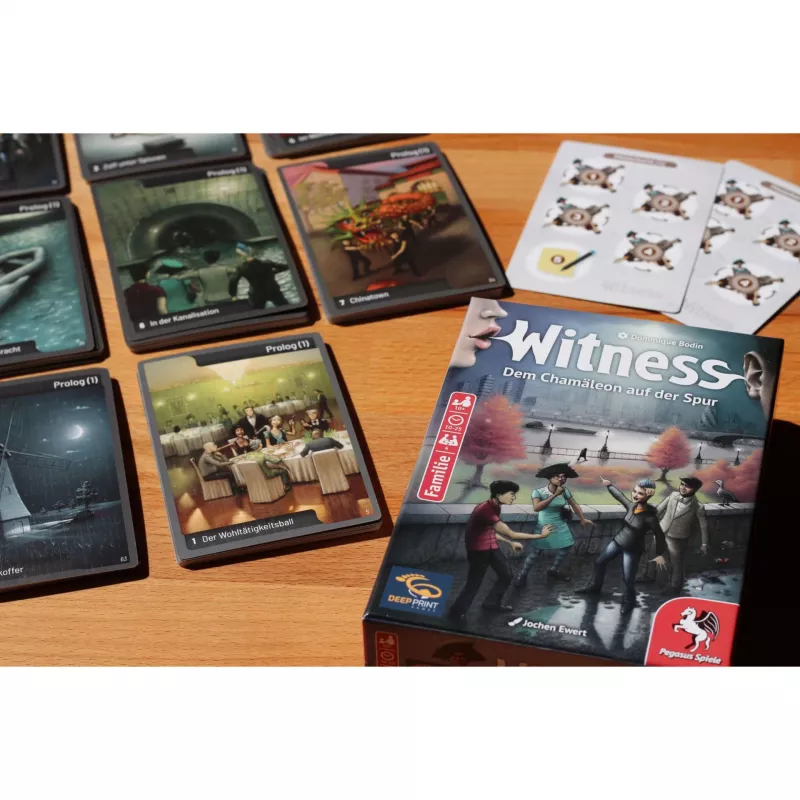 Deep Print Games: Liudytojas – Chameleono pėdsakais, dėlionės žaidimas