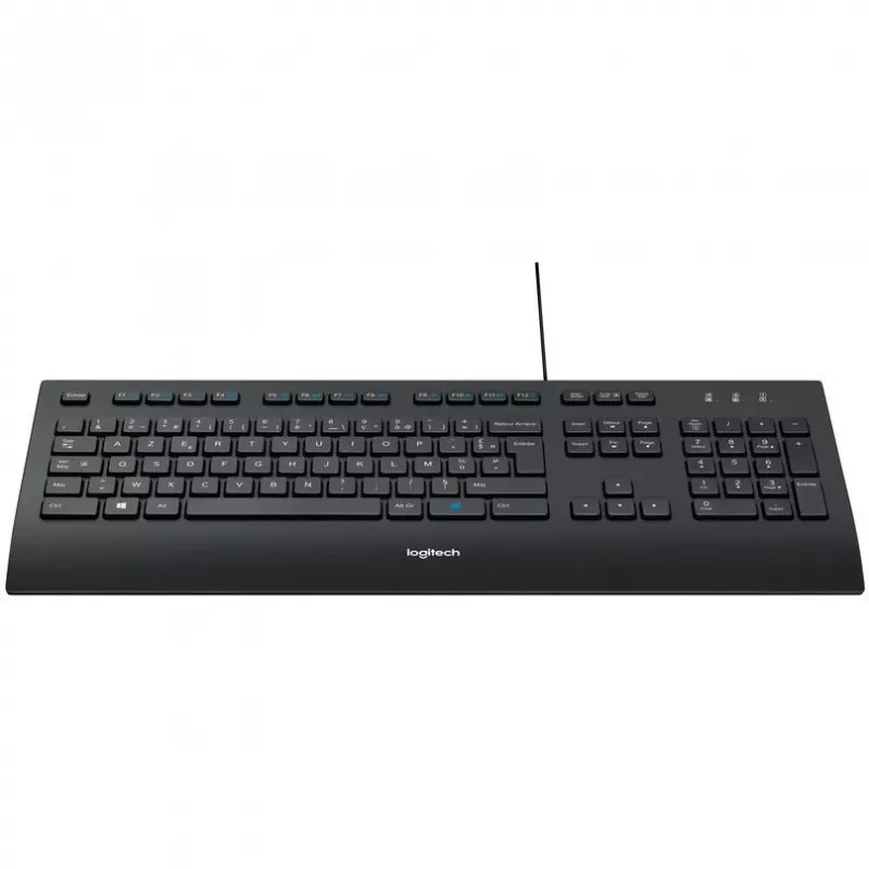 Logitech Laidinė K280e - Klaviatūra - USB - Prancūziška