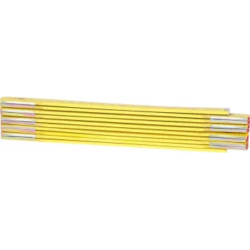Matavimo lazdelė ks tools 300.0060, 2 m ilgio, geltona