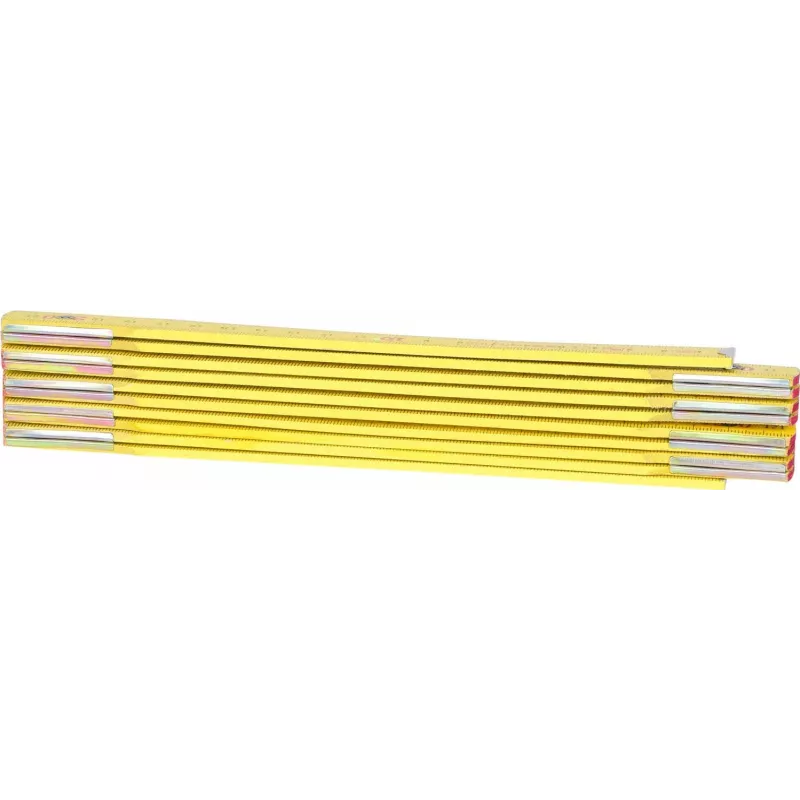 Matavimo lazdelė ks tools 300.0060, 2 m ilgio, geltona