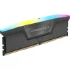 DIMM 64 GB DDR5-6000 (4x 16 GB) Quad-Kit, atmintinė juoda, CMH64GX5M4B6000C36, Vengeance RGB, INTEL XMP