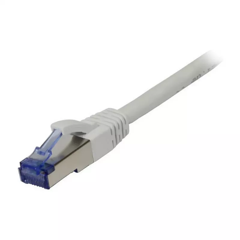 komutacinis kabelis RJ45 - CAT6A 500MHz - 0,25m - baltas - S-STP(S/FTP) - AWG26 - LSZH - Synergy 21