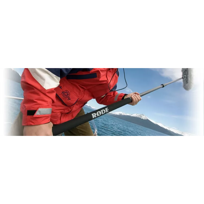 Mikrofono priedas — teleskopinis stiebas RØDE BOOMPOLE, 3,3 m, juodas, 0,94 kg