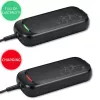 Qoltec greitasis įkroviklis 36V elektriniam paspirtukui / dviračiui | 42V | 2A | 5,5*2,5 | vandeniui atsparus + maitinimo laidas