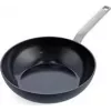 Wok/keptuvė GreenPan CC006388-001, apvali, 28 cm, juoda, be PFAS
