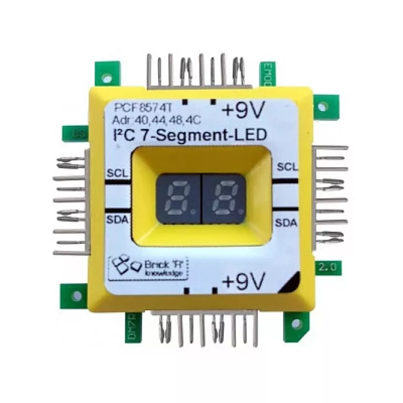 ALLNET Brick’R’knowledge I2C 7 segmentų ekranas
