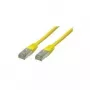 S/CONN 5m RJ45 tinklo kabelis geltonas Cat6 S/FTP (S-STP)